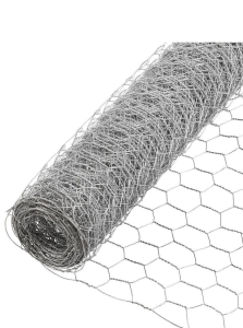 Siatka dla drobiu hex. ocynk. 25/0,8mm 1X25m